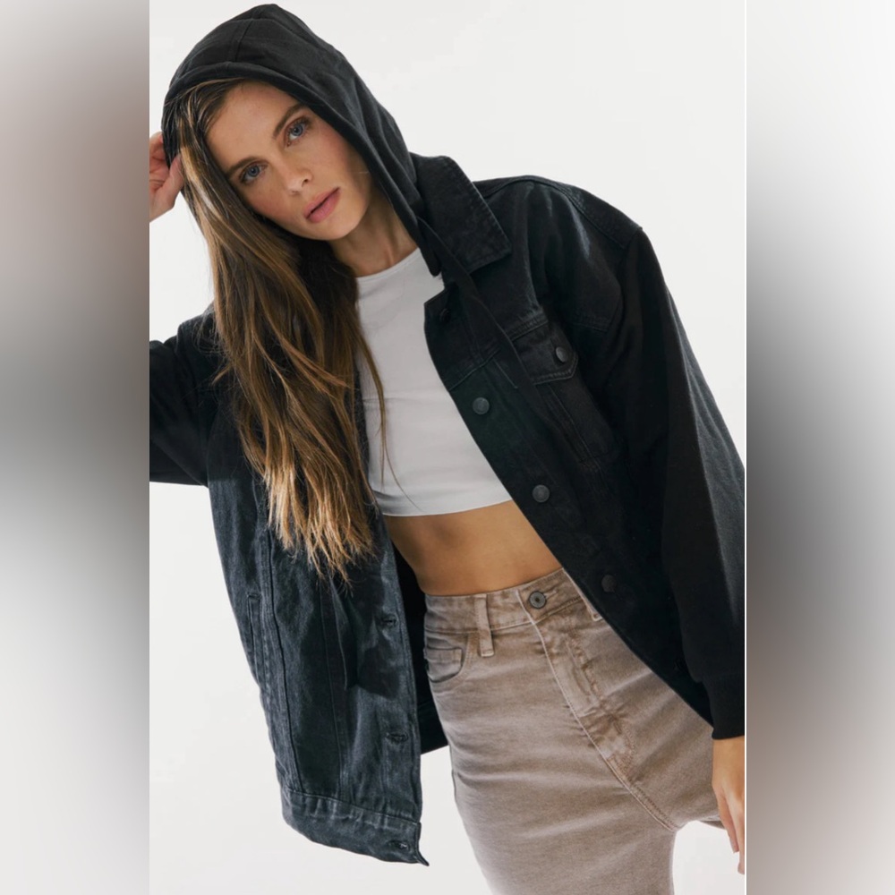 KanCan Cleo Boyfriend Hoodie Jacket